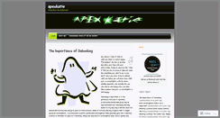 Desktop Screenshot of apexkatie.wordpress.com