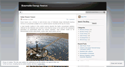 Desktop Screenshot of newenergyportal.wordpress.com