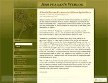 Tablet Screenshot of jessfeagan.wordpress.com