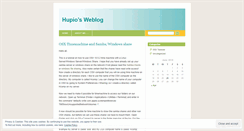 Desktop Screenshot of hupio.wordpress.com