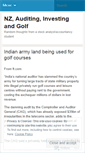Mobile Screenshot of nzauditinvesting.wordpress.com