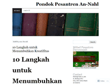 Tablet Screenshot of annahlcikeusik.wordpress.com