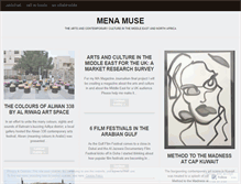 Tablet Screenshot of menamuse.wordpress.com