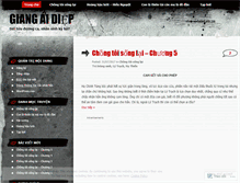 Tablet Screenshot of giangaidiep.wordpress.com