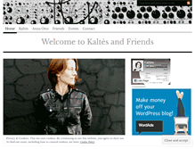 Tablet Screenshot of kaltesandfriends.wordpress.com