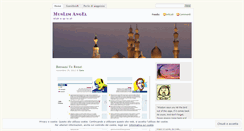 Desktop Screenshot of muslimangel.wordpress.com