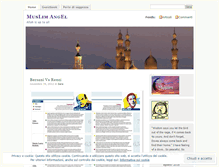 Tablet Screenshot of muslimangel.wordpress.com