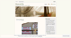 Desktop Screenshot of piecesandpix.wordpress.com
