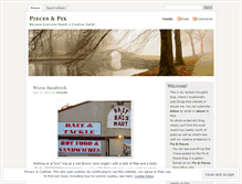 Tablet Screenshot of piecesandpix.wordpress.com