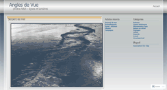Desktop Screenshot of anglesdevue.wordpress.com