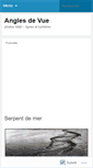 Mobile Screenshot of anglesdevue.wordpress.com