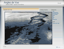Tablet Screenshot of anglesdevue.wordpress.com