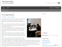 Tablet Screenshot of monoview.wordpress.com