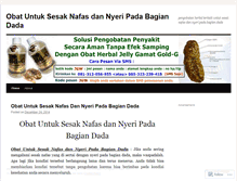 Tablet Screenshot of obatuntuksesaknafasdannyeripadabagiandada.wordpress.com