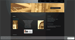 Desktop Screenshot of gladyoudid.wordpress.com
