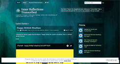 Desktop Screenshot of innerreflectionstranscribed.wordpress.com