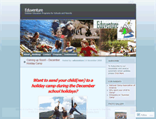 Tablet Screenshot of eduventure.wordpress.com