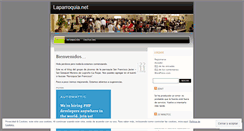 Desktop Screenshot of laparroquia.wordpress.com
