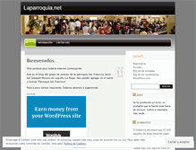 Tablet Screenshot of laparroquia.wordpress.com