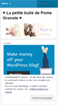 Mobile Screenshot of lapetitebulle.wordpress.com