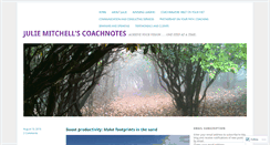 Desktop Screenshot of coachnotes.wordpress.com