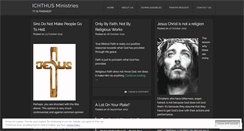 Desktop Screenshot of ichtusministries.wordpress.com