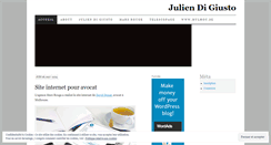 Desktop Screenshot of juliendigiusto.wordpress.com