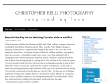 Tablet Screenshot of christopherbelliphotography.wordpress.com