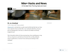 Tablet Screenshot of nikeplushacks.wordpress.com