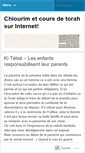 Mobile Screenshot of chiourim.wordpress.com