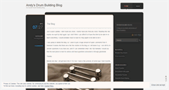 Desktop Screenshot of drumbuilding.wordpress.com