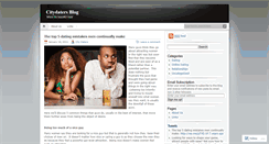 Desktop Screenshot of citydaters.wordpress.com