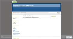 Desktop Screenshot of gaviotagaszbo.wordpress.com
