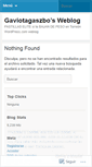 Mobile Screenshot of gaviotagaszbo.wordpress.com