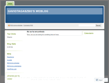 Tablet Screenshot of gaviotagaszbo.wordpress.com
