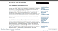 Desktop Screenshot of flymedic.wordpress.com