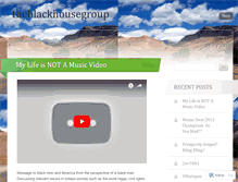 Tablet Screenshot of blackhousegroup.wordpress.com
