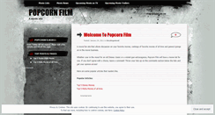 Desktop Screenshot of popcornfilm.wordpress.com