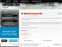 Tablet Screenshot of popcornfilm.wordpress.com