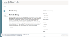 Desktop Screenshot of emcom.bancdebinarycftc.wordpress.com