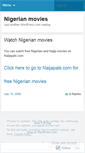 Mobile Screenshot of nigerianmovies.wordpress.com