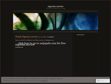 Tablet Screenshot of nigerianmovies.wordpress.com