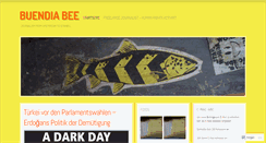 Desktop Screenshot of buendiabee.wordpress.com