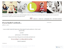 Tablet Screenshot of lifeasyouliveit.wordpress.com