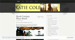 Desktop Screenshot of katiecolemusic.wordpress.com