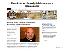 Tablet Screenshot of casoabierto.wordpress.com