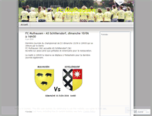 Tablet Screenshot of fcmulhausen.wordpress.com