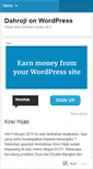 Mobile Screenshot of dahroji.wordpress.com