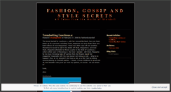 Desktop Screenshot of fashionbystardoll.wordpress.com