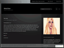 Tablet Screenshot of mistyglow.wordpress.com